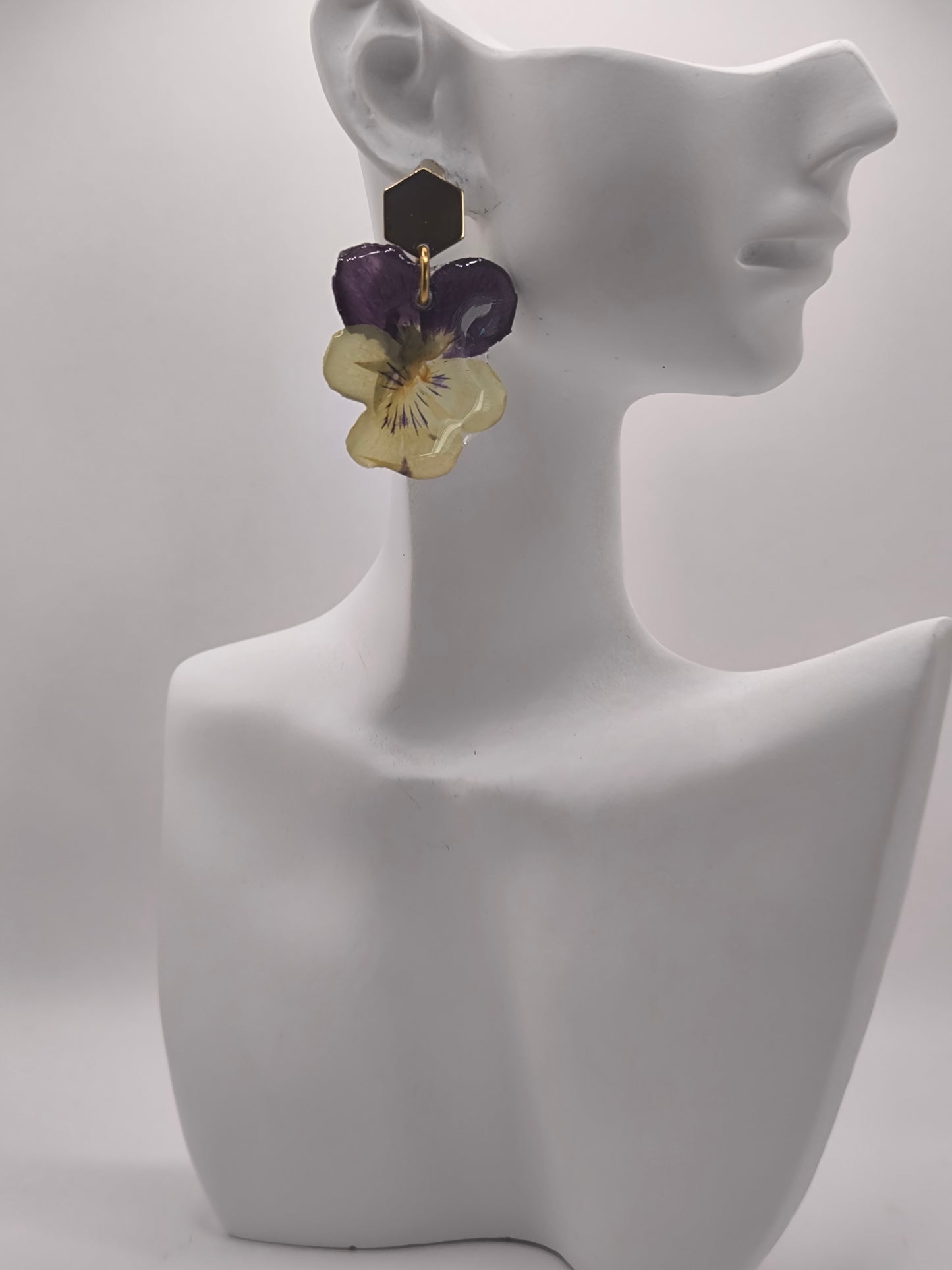 Boucles d'oreilles pensées
