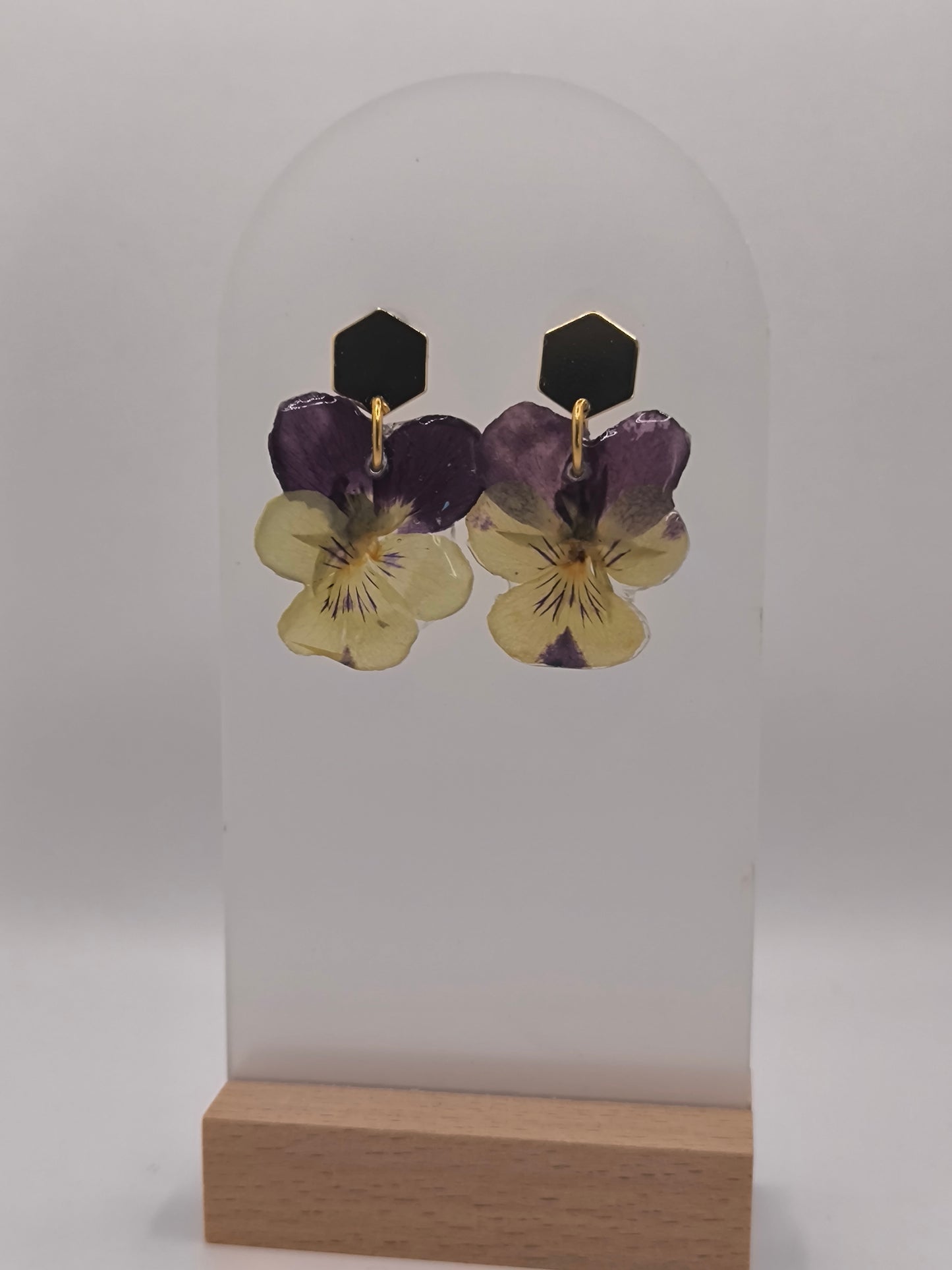 Boucles d'oreilles pensées