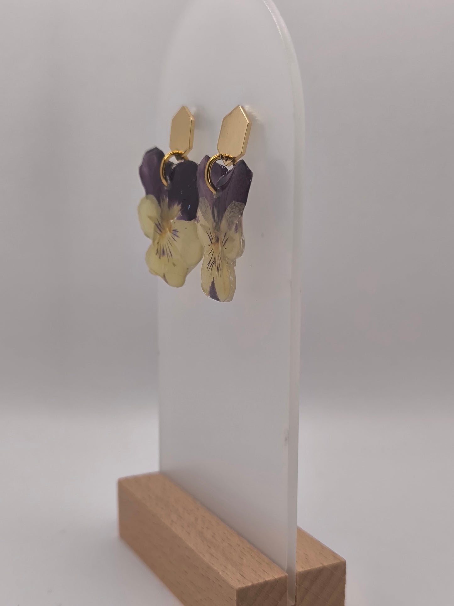 Boucles d'oreilles pensées