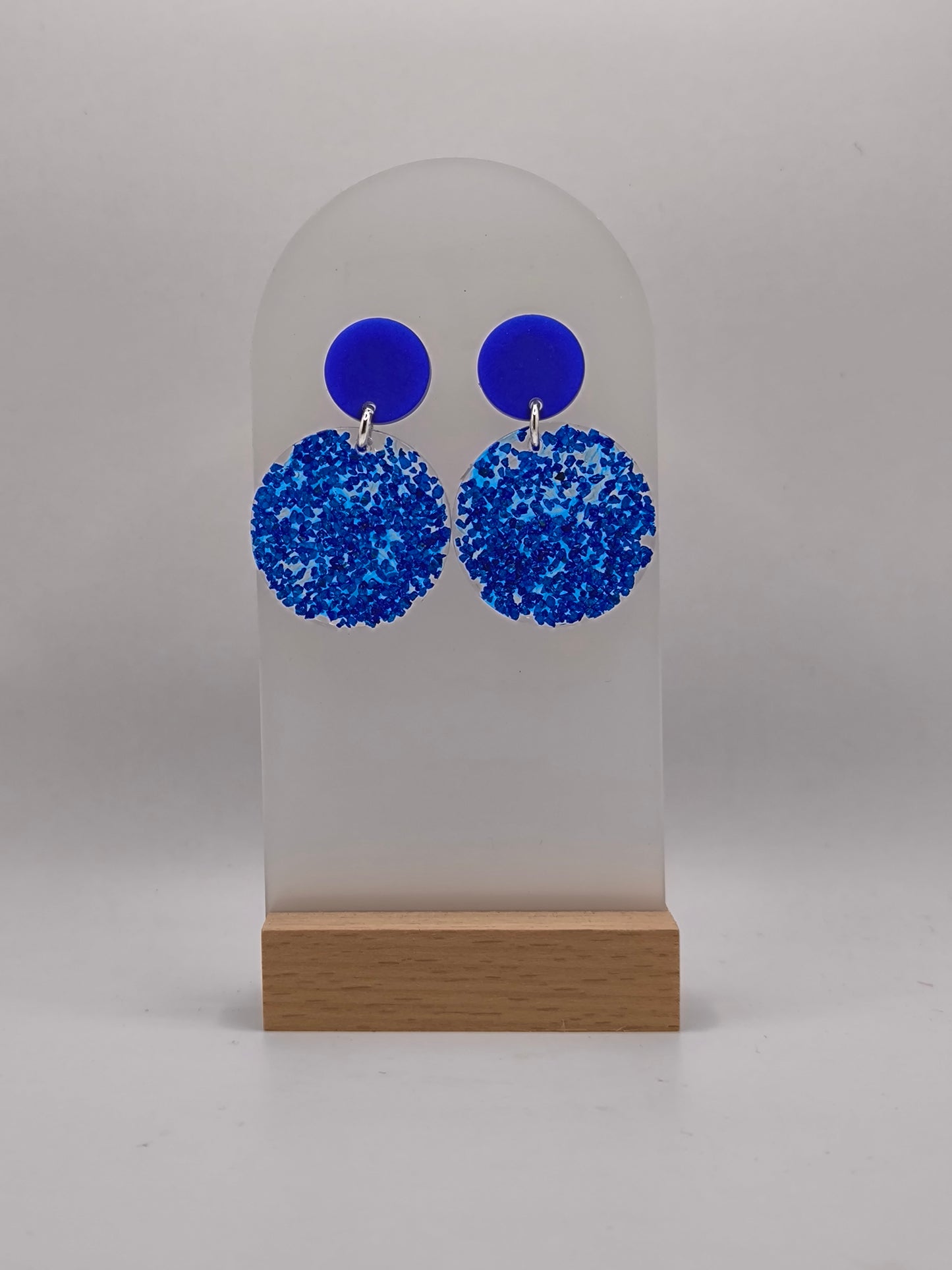 Boucles d'oreilles paillettes