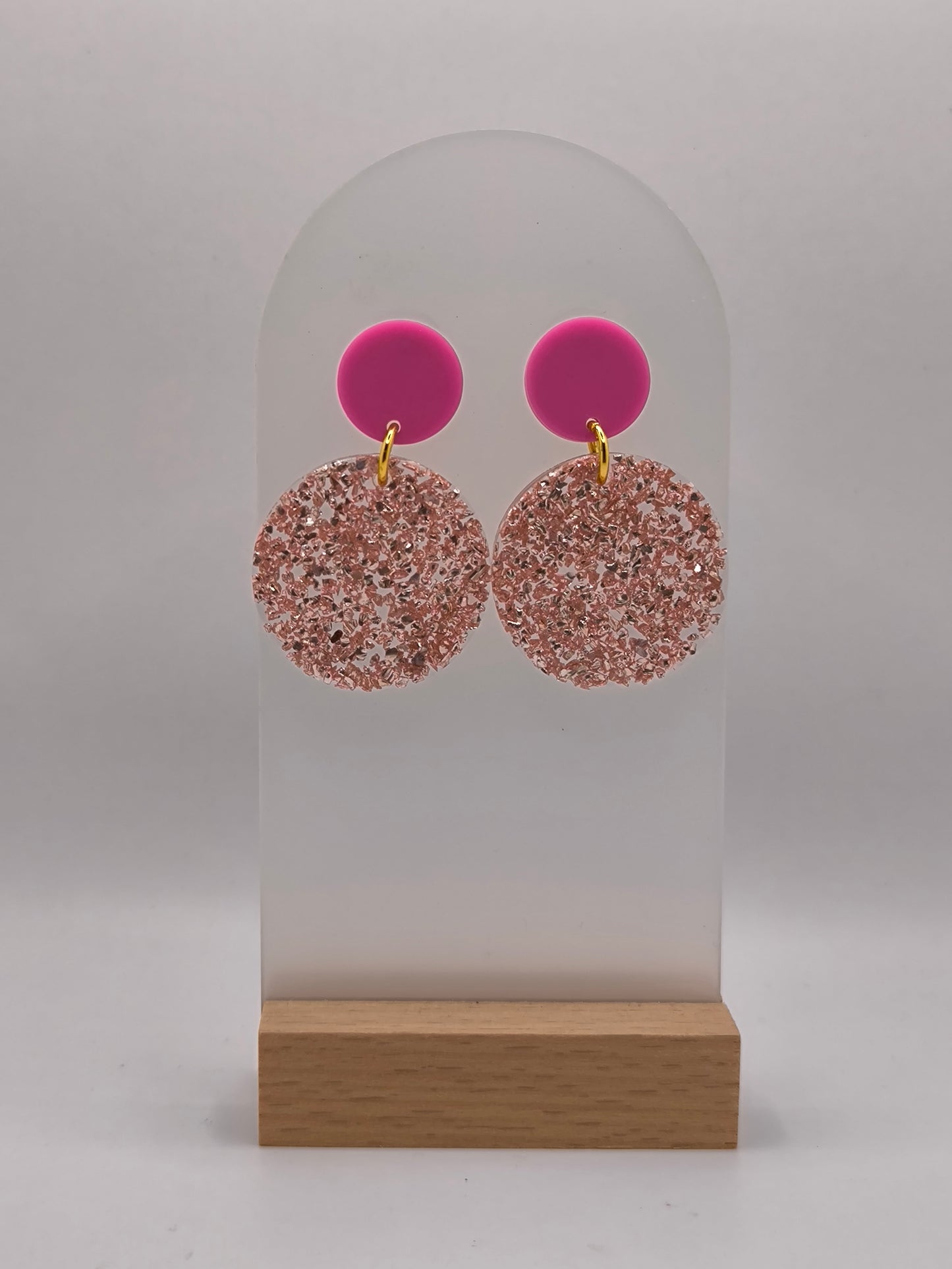 Boucles d'oreilles paillettes