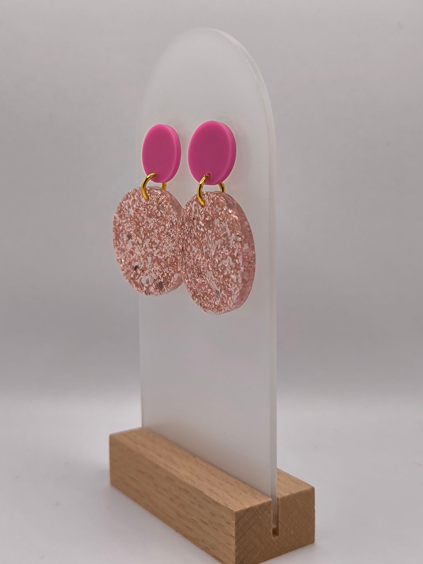Boucles d'oreilles paillettes