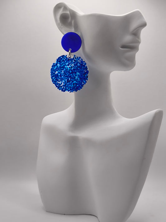 Boucles d'oreilles paillettes