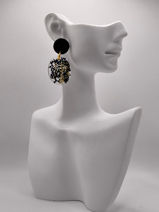 Boucles d'oreilles paillettes