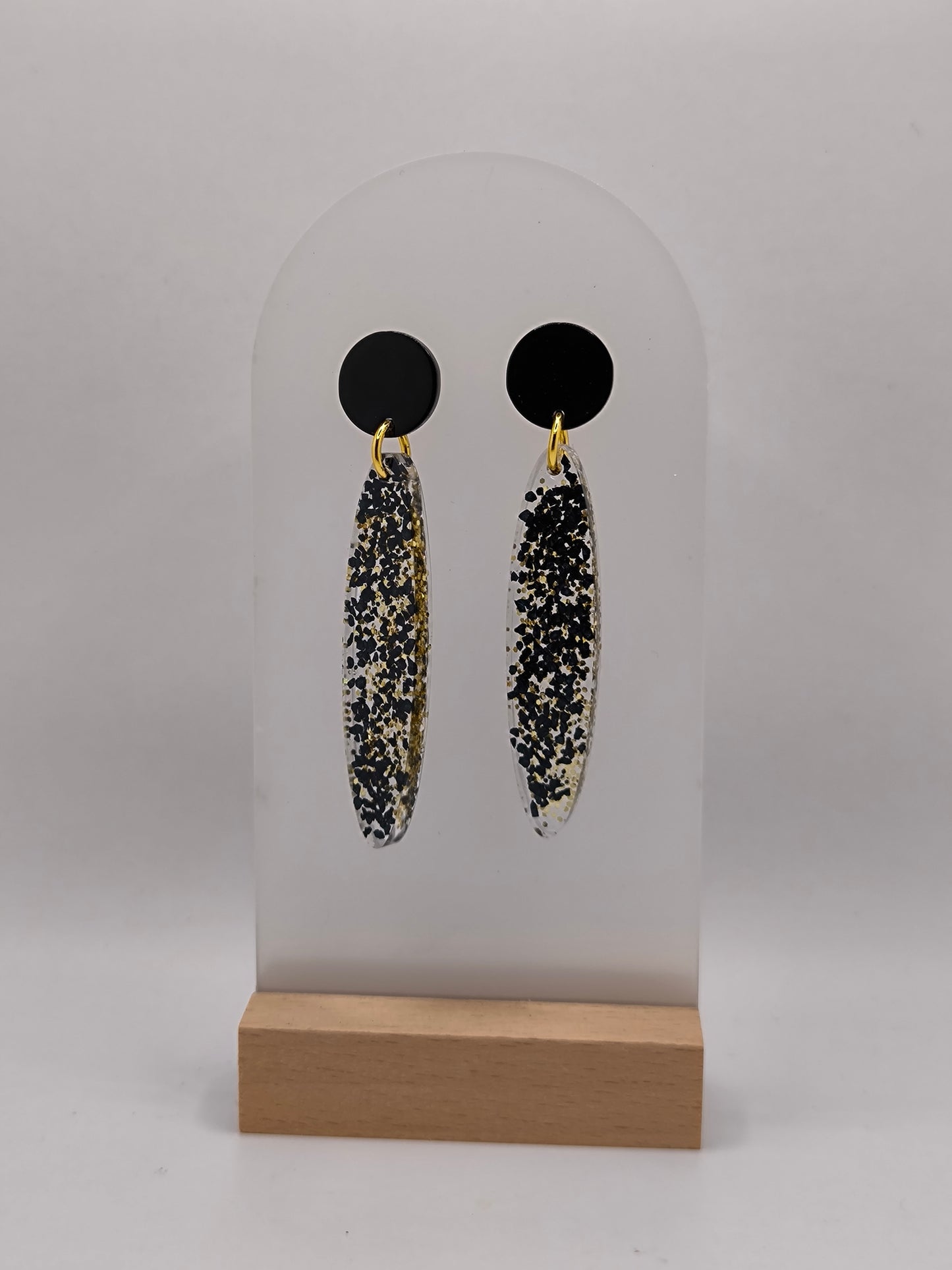 Boucles d'oreilles paillettes